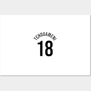 Tchouameni 18 Home Kit - 22/23 Season Posters and Art